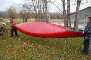 Refurbished Used Souris River Ultra Light Kevlar Canoes