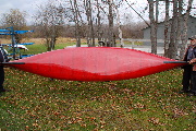 Reconditioned Used Souris River Ultra Light Kevlar Canoes