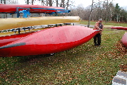 Reconditioned Used Souris River Ultra Light Kevlar Canoes