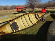 Used Refurbished Souris River Canoe For Sale