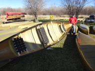 Used Refurbished Souris River Canoe For Sale