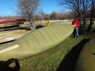 Used Refurbished Souris River Canoe For Sale