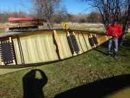 Used Refurbished Souris River Canoe For Sale