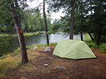 H8 Campsite Threenarrows Lake Killarney Provincial Park
