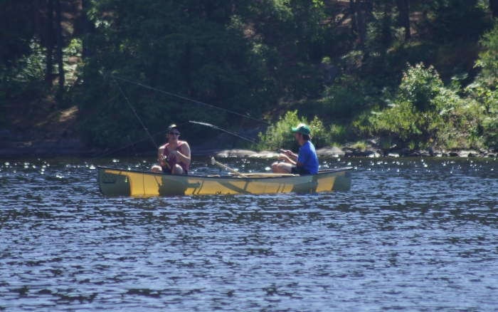 Fishing in Killarney Provincial Park